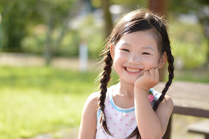 子どもの笑顔